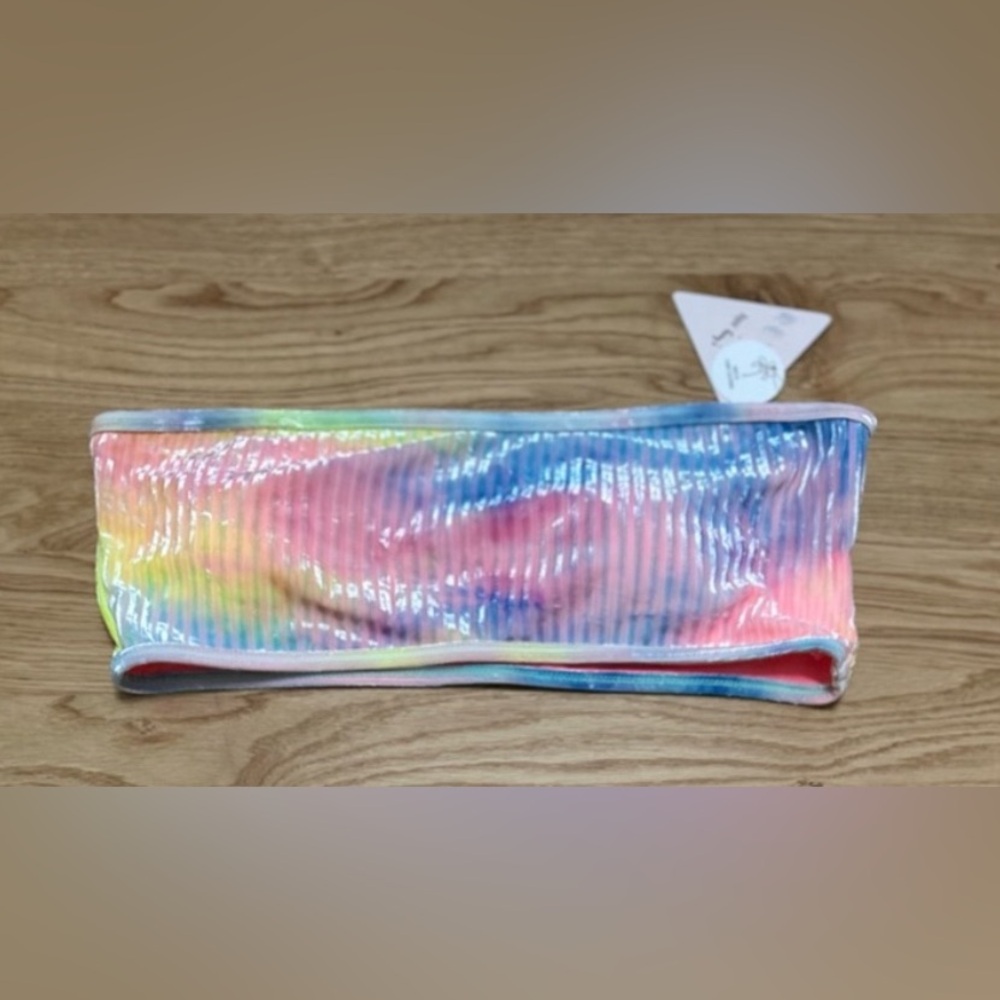 Dippin Daisys Encore Swim Top - Large - Candy Tie Dye